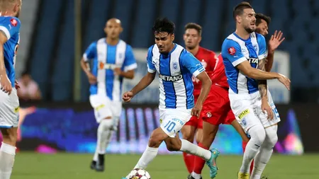 Universitatea Craiova - Hapoel Beer Sheva, 1-1, în turul play-off-ului Conference League! Ambele echipe au încheiat meciul cu un om mai puțin
