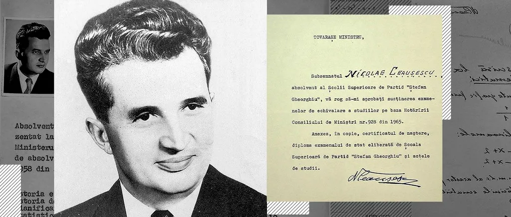 FOTO | Nicolae Ceaușescu a dat Bacalaureatul la 47 de ani. Ce note a luat