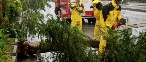 Taifunul Goni a ajuns în Japonia. Mii de persoane au fost evacuate