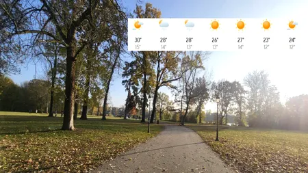 Meteorologii Accuweather au anunțat cum va fi vremea la jumătatea lunii septembrie. Surpriza rezervată de începutul de toamnă