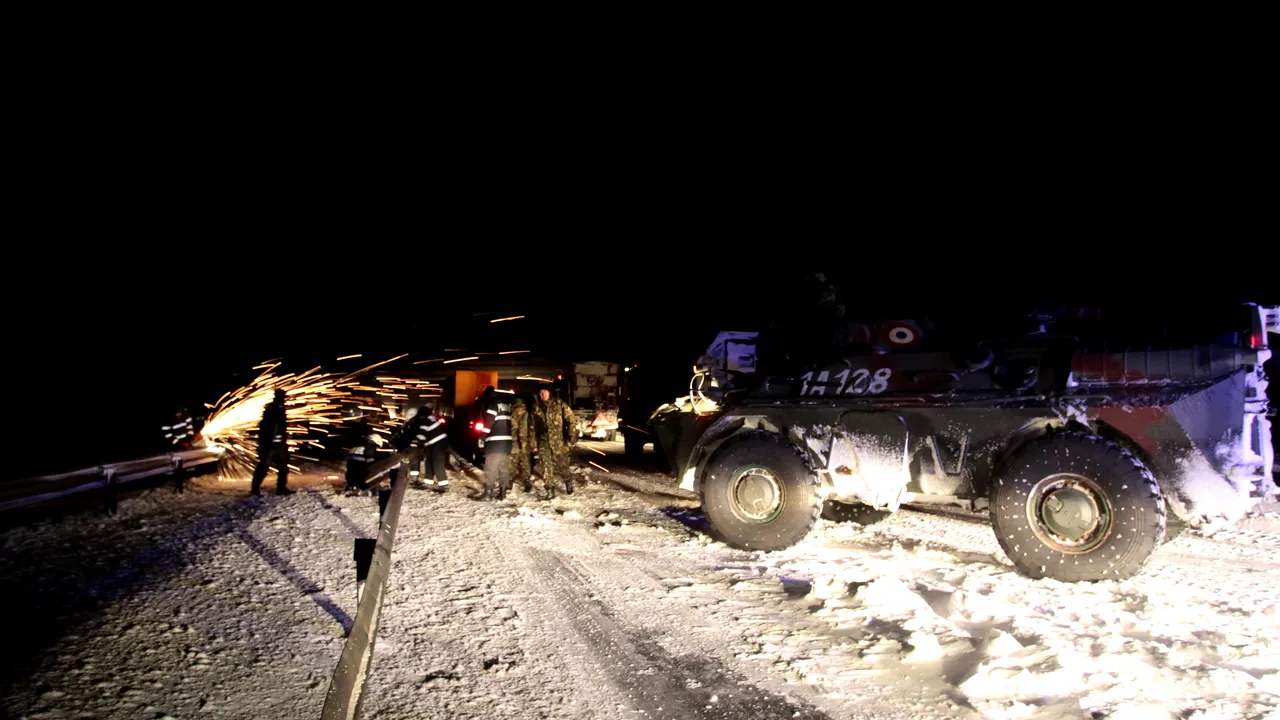 Dragnea, în ședința comandamentului de urgență: „Azi noapte am fost pe tronsoanele blocate, vă spun, am văzut iadul