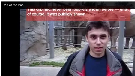 YouTube a împlinit zece ani. Care a fost primul clip încărcat pe platforma video