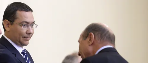 Ponta: ''Și Băsescu a anunțat că nu mă desemnează premier și m-a desemnat de trei ori''