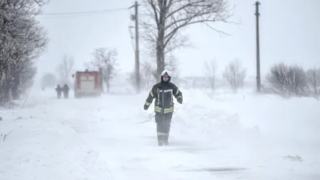 ALERTĂ METEO: Cod portocaliu de viscol în 7 județe. Alte 20 de județe, sub avertizare de cod galben