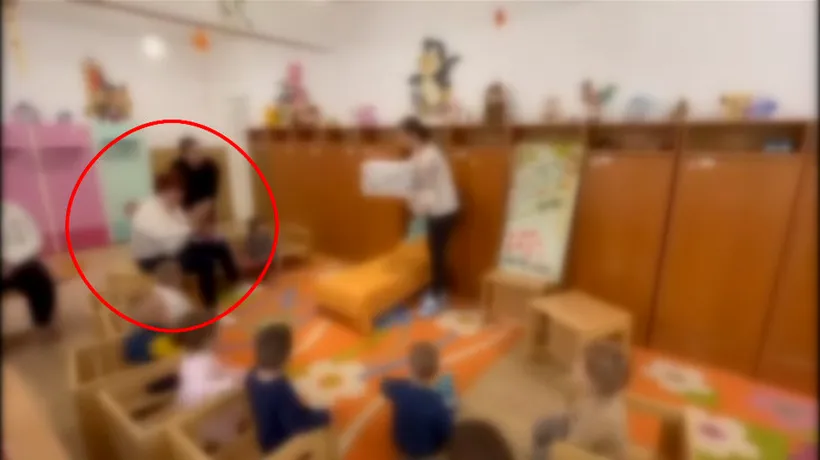 Educatoare din Brăila, filmată în timp ce LOVEȘTE o fetiță în clasă pentru că făcea gălăgie