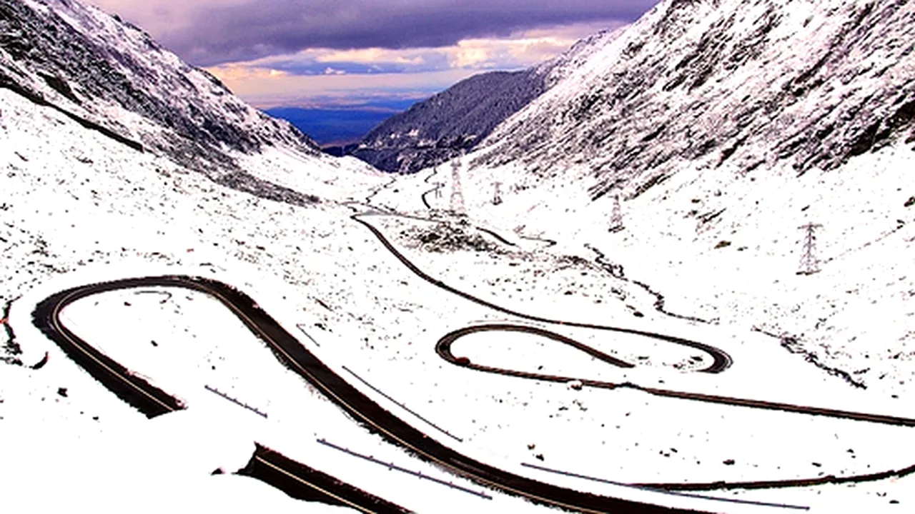 Circulația rutieră pe Transfăgărășan, între Piscu Negru și Bâlea Cascadă, închisă începând de sâmbătă