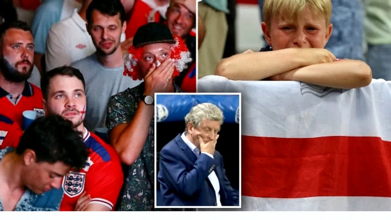 Presa britanică, după eliminarea de la Euro: ''Îngrozitor, un eșec mizerabil''