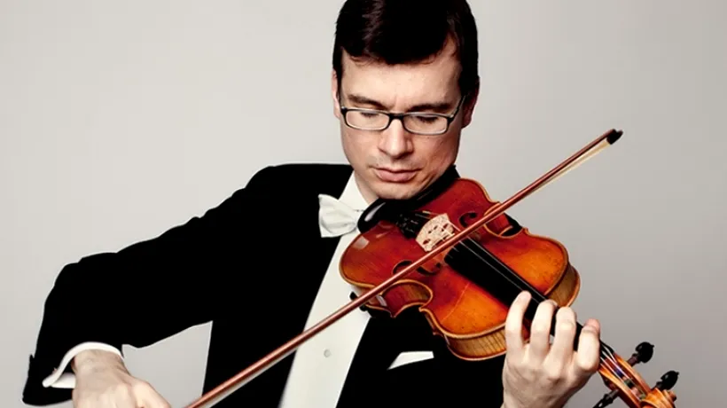 Alexandru Tomescu concertează cu vioara Stradivarius la Zilele Clujului. Pianistul rus Eduard Kunz, invitat special al evenimentului