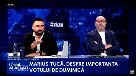 Marius Tucă: „Nicușor Dan n-a făcut nimic ca primar, dar vrea să fie președinte”