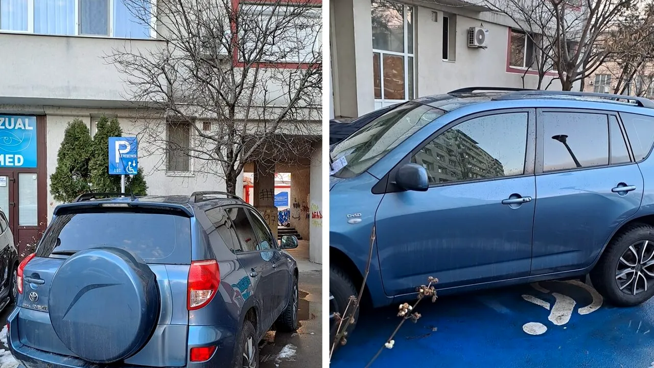 Mai rar așa ceva! Unde a putut să-și parcheze mașina acest bărbat din Constanța, în București