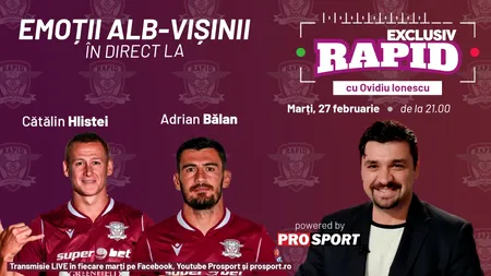 Au readus Rapidul în liga 1 și vin astăzi la 
