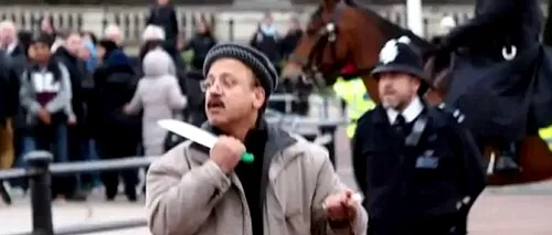 VIDEO. Scenă șocantă în fața Palatului Buckingham