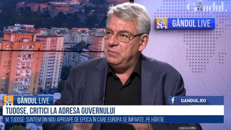 GÂNDUL LIVE. Mihai Tudose, vicepreședintele PSD: „Nu am auzit atâtea minciuni de când sunt în politică! Guvernul se comportă ca pe Titanic!”