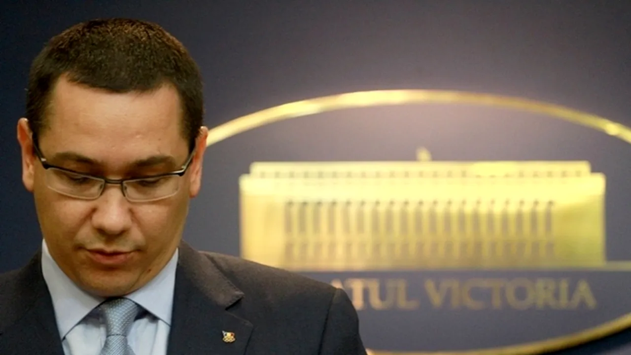 Cristian Tudor Popescu: „Dl. Ponta e aberant. Dacă e o înscenare a Gândului, de ce a mai plecat din Palatul Victoria?