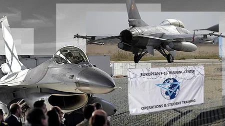 Fetești, „grădiniță” internațională de piloți F16. Centrul european de instruire (EFTC) este operațional de luni