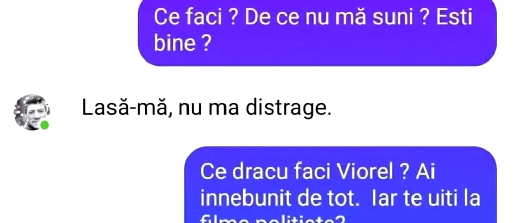 BANCUL zilei | „De ce nu mă suni, ești bine?”