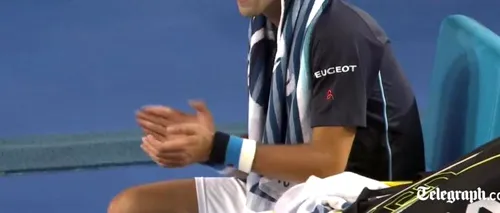 Moment inedit la un meci din cadrul Australian Open. De ce a aplaudat Novak Djokovici alături de spectatori