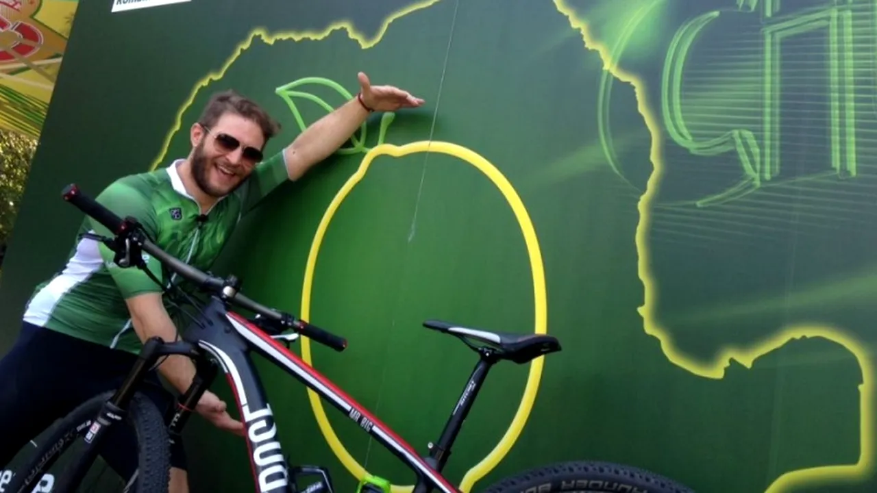 Surpriza de care au avut parte bicicliștii plecați să creeze cel mai mare desen pe GPS din România