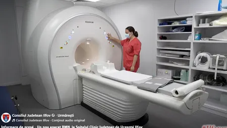 (P) Aparat nou RMN la Spitalul Clinic de Urgență din Ilfov, cumpărat de consiliul județean