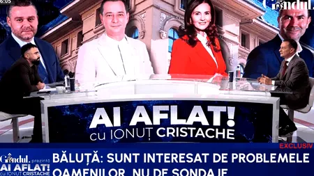 Cum vede Daniel Băluță scenariile și negocierile de culise dintre contracandidații săi: 