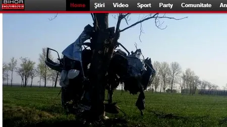 Accident rutier grav în județul Bihor. Cine se afla la volan