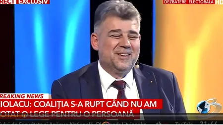 Marcel CIOLACU promite un interviu în engleză/