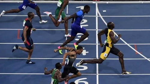 Istoria rescrisă în 9 secunde. Usain Bolt, al treilea aur olimpic consecutiv la 100 m
