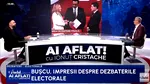 Doru Bușcu: „Nicușor mai degrabă a PIERDUT, iar Lasconi și Antonescu au câștigat””
