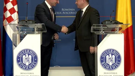 VIDEO | Bogdan Aurescu: România şi Croaţia sunt pregătite pentru aderarea la spaţiul Schengen