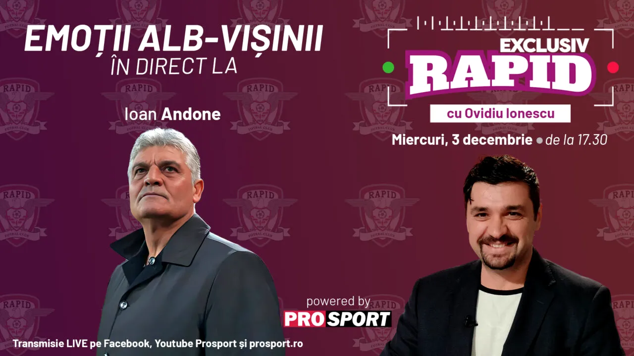 Ioan Andone vine astăzi la 