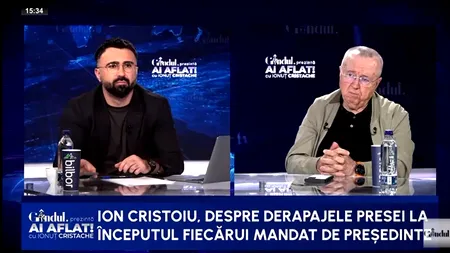 Ion Cristoiu: „GRABA mogulilor și a proprietarilor de site-uri de a trece în partea cealaltă