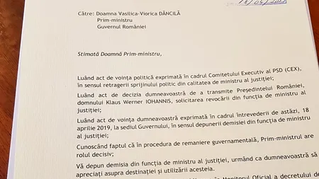 Tudorel Toader și-a publicat demisia pe Facebook - FOTO