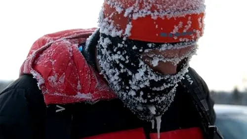 TIBI UȘERIU iese din ultramaratonul Yukon Arctic Ultra, cu piciorul drept degerat: Am degetele ALBASTRE