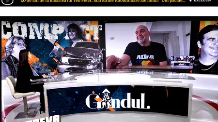 Teo Peter Jr: ”Nu am vrut să fiu Teo Peter, ci Paul Ciuci”