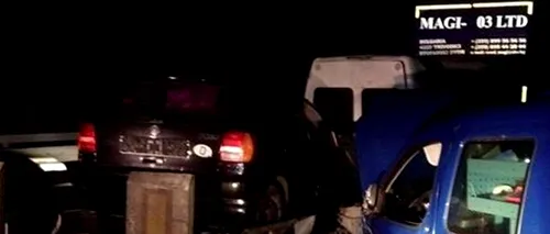 Accident în lanț pe Autostrada Timișoara-Lugoj: șase bulgari au ajuns în spital