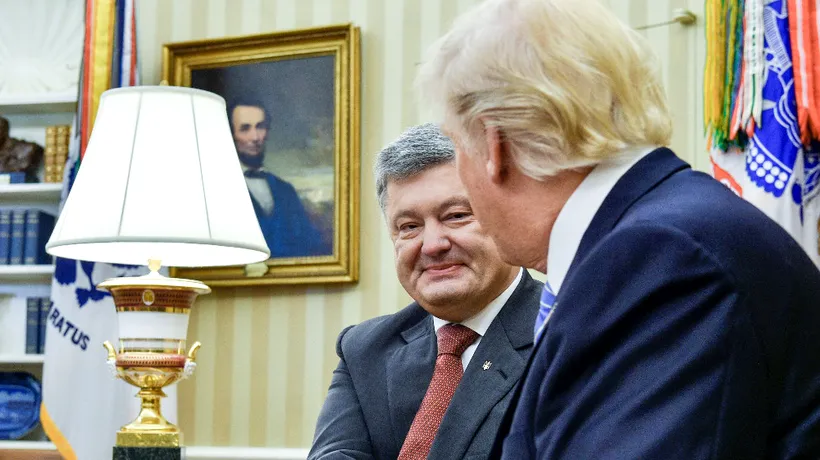 Decizia lui Trump, după ce l-a primit în SUA pe Poroșenko. Mesaj tranșant de la Casa Albă