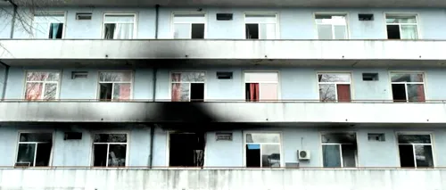 Cinci pacienți afectați de incendiul de la „Matei Balș” sunt în stare gravă!