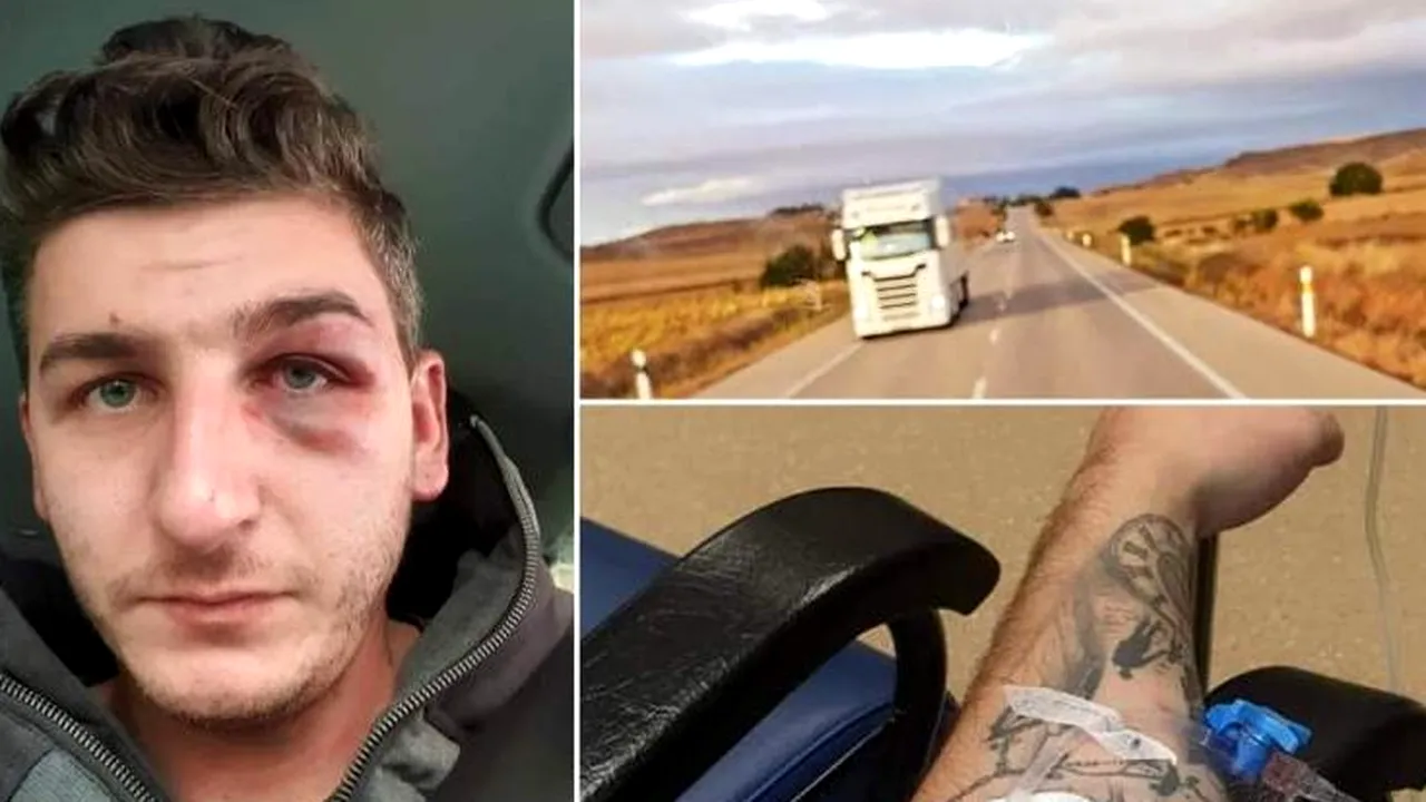 Trei patroni ai unei firme de transport din Spania, arestați după ce au bătut un angajat român: „Se cred mai presus de orice. I-au luat cheile de la casă, i-au amenințat familia