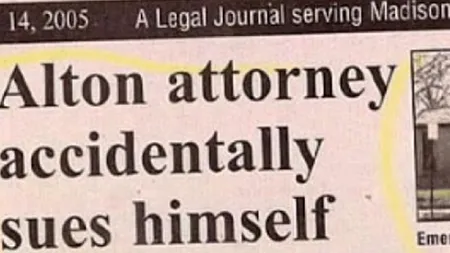 Cele mai neinspirate 10 titluri de ziar