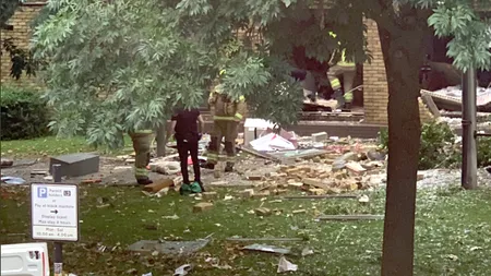 Explozie accidentală într-o clădire din Londra. Bilanț: 4 răniți - FOTO