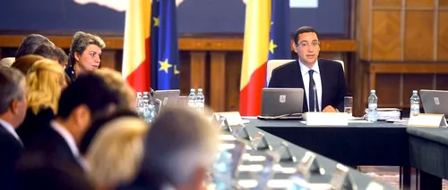 Guvernul are încasări sub prognoză. Motivele lui Ponta: Noul regulament bancar, ANAF și insolvența