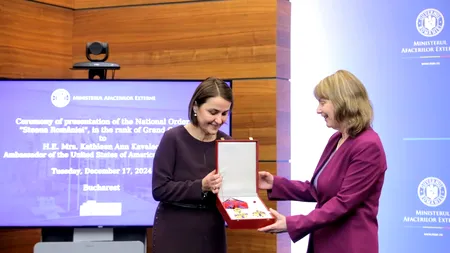 Kathleen KAVALEC distinsă cu Ordinul Național 