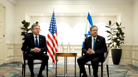 Antony Blinken cere sancționarea coloniștilor israelieni care comit acte de violență și vrea crearea unui stat palestinian