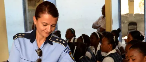 O româncă a fost desemnată cea mai bună polițistă din lume, după activitatea desfășurată în Haiti