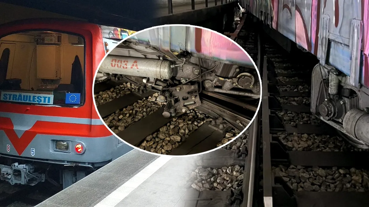 Gândul a aflat care ar fi cauza incredibilă a deraierii trenului de metrou din noaptea de Revelion, de pe Magistrala 4. Mecanicii au fost suspendați pe perioada anchetei