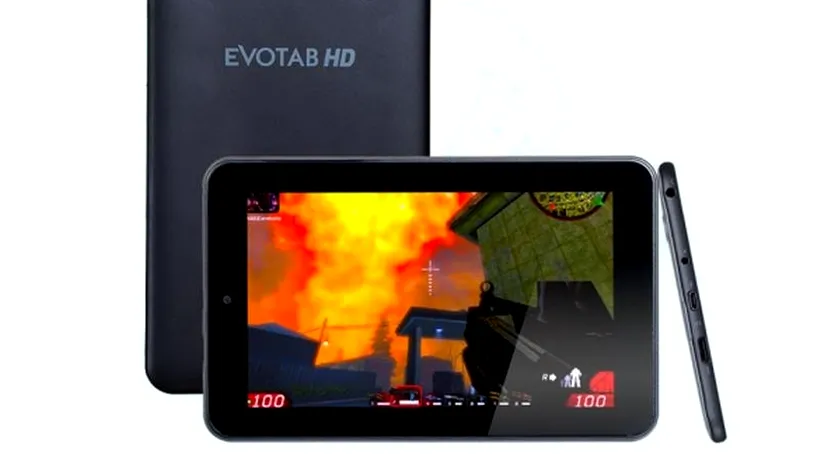 Evolio a lansat tableta Evotab HD. Cât costă