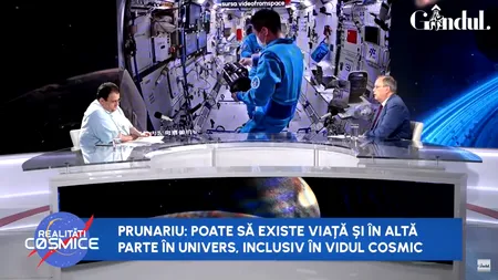 Dumitru Prunariu: „Viața poate să existe în UNIVERS și în alte părți, inclusiv în vidul cosmic”