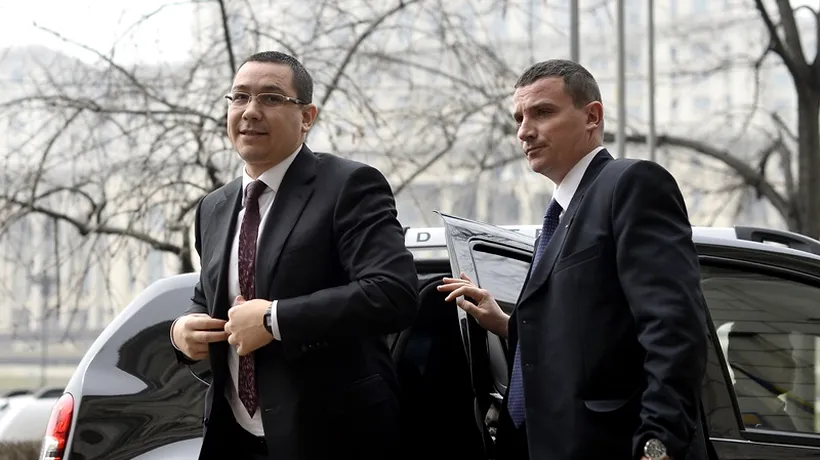 Ponta: Coaliția de guvernare dorește relansarea discuției privind legile siguranței naționale