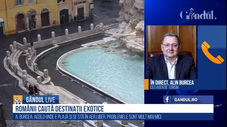 GÂNDUL LIVE. Alin Burcea, CEO agenție de turism: Nu înseamnă că dacă o localitate este carantinată nu poți să te duci. Trebuie să faci o declarație pe proprie răspundere în care să spui unde mergi | VIDEO