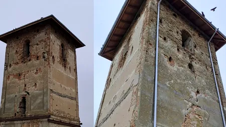 Localnicii așteaptă turiștii. Un turn medieval din Olt, renovat cu un milion de euro